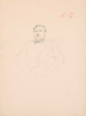 Рерберг Фёдор Иванович. Альбом (30 листов) из мастерской П. Чистякова